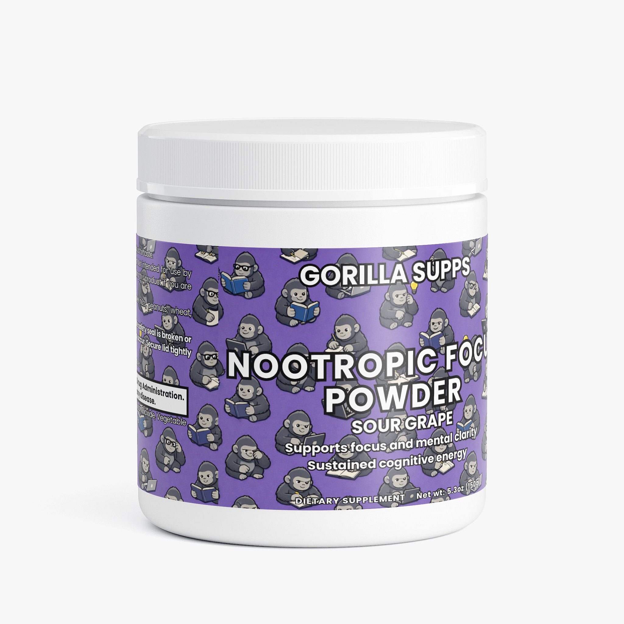 Nootropic Focus Powder (Sour Grape)