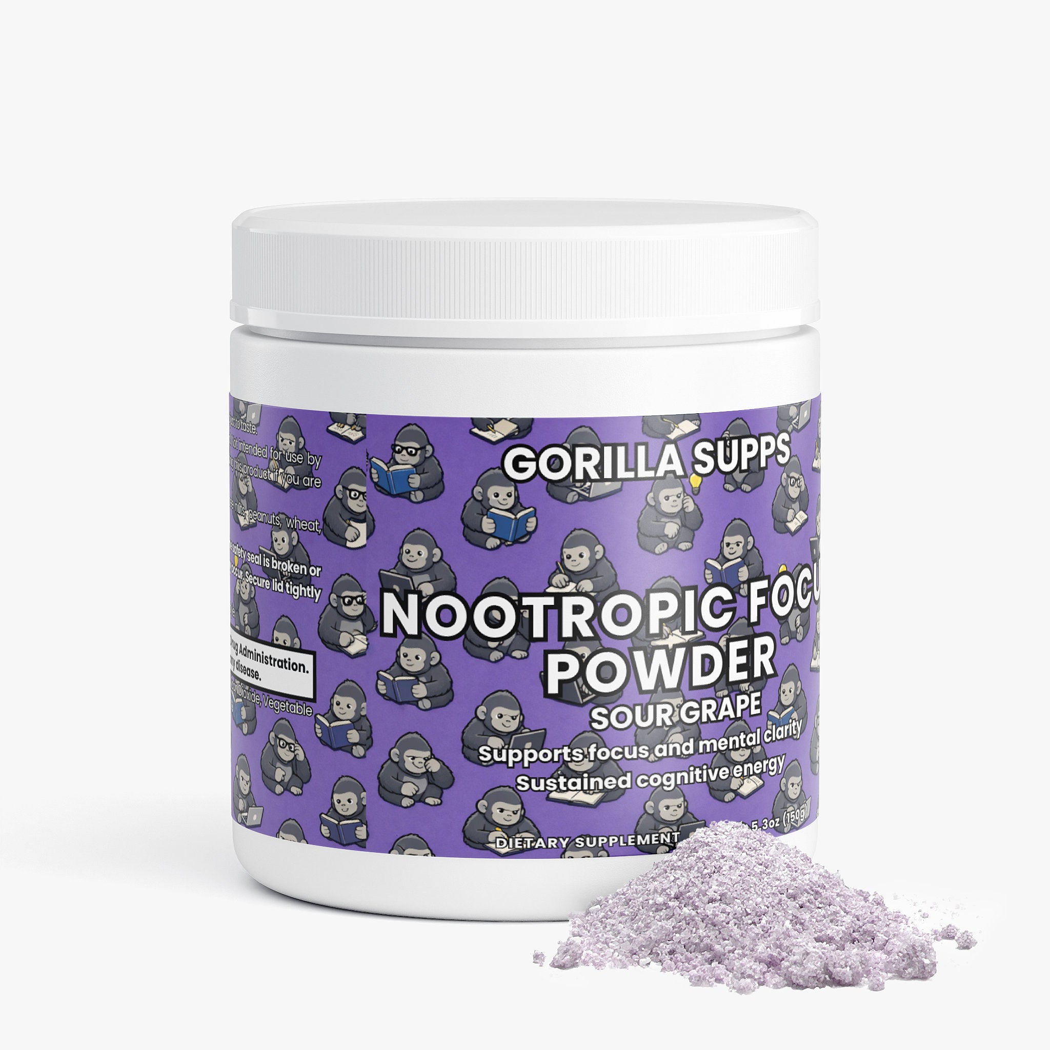 Nootropic Focus Powder (Sour Grape)